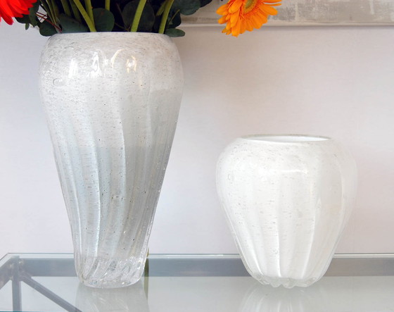 Image 1 of Richard Rooze - Twisted Crystal Vase 34