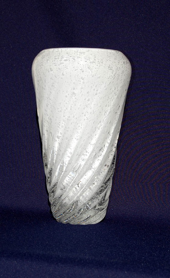 Image 1 of Richard Rooze - Twisted Crystal Vase 34