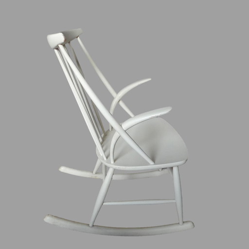 Niels Eilersen rocking chair Gyngestol No. 3 by Illum Wikkelson