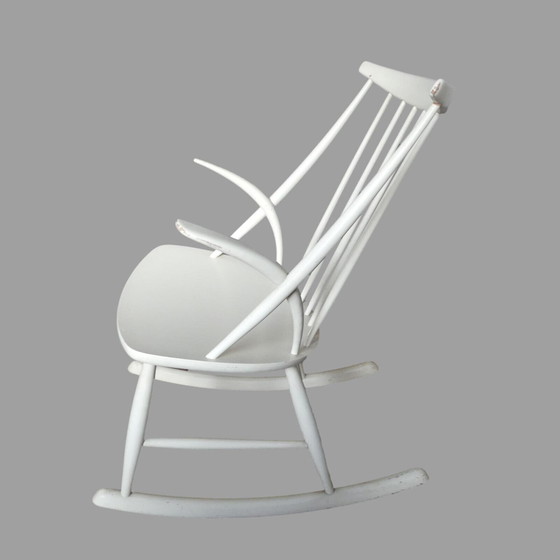 Image 1 of Niels Eilersen fauteuil à bascule Gyngestol n° 3 by Illum Wikkelson