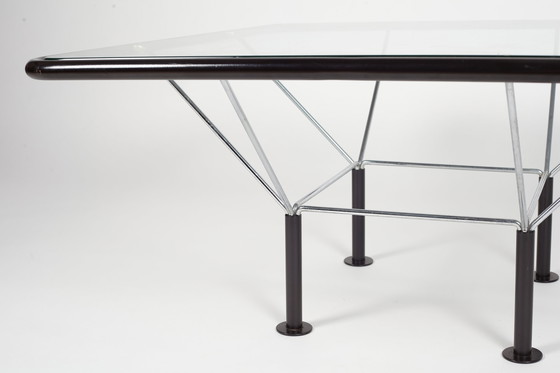 Image 1 of Danish Minimalist Postmodern Coffee Table by Niels Bendtsen 1980s.