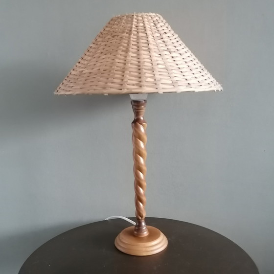 Image 1 of Erik Frederiksen A/S Roskilde vintage table lamp