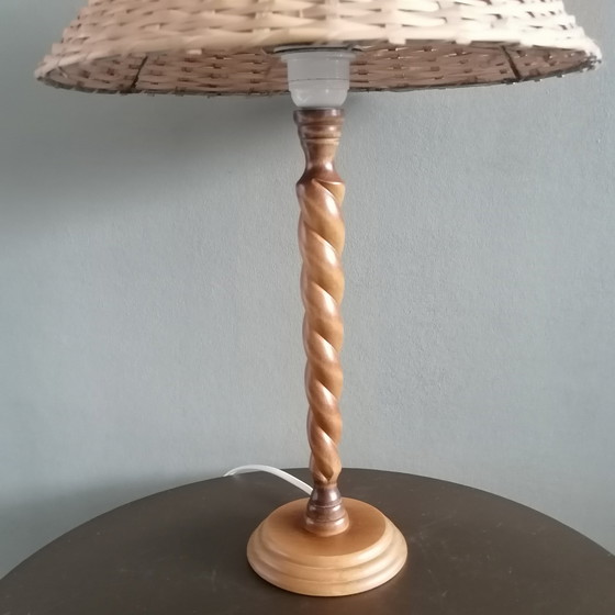 Image 1 of Erik Frederiksen A/S Roskilde vintage table lamp