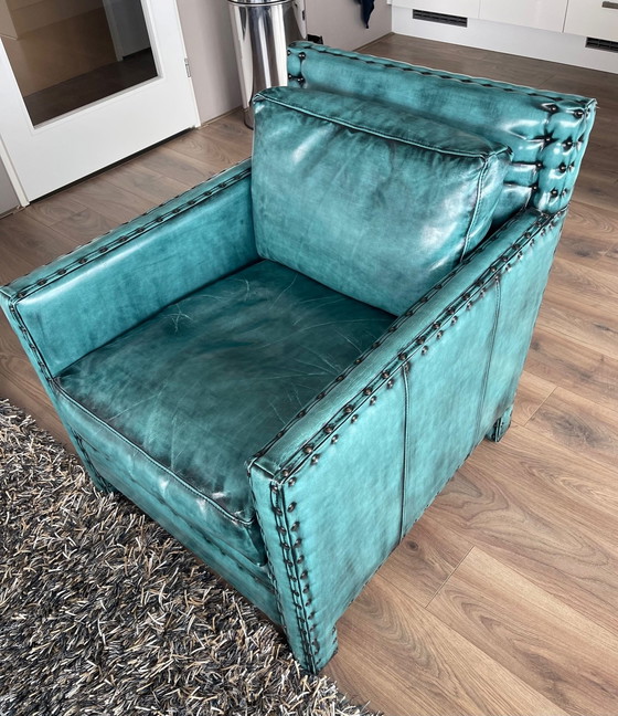 Image 1 of Rofra Rodeo Blue armchair