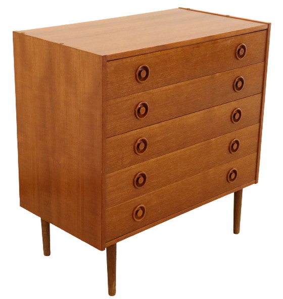 Image 1 of Cassettiera danese 'Wangels' design vintage