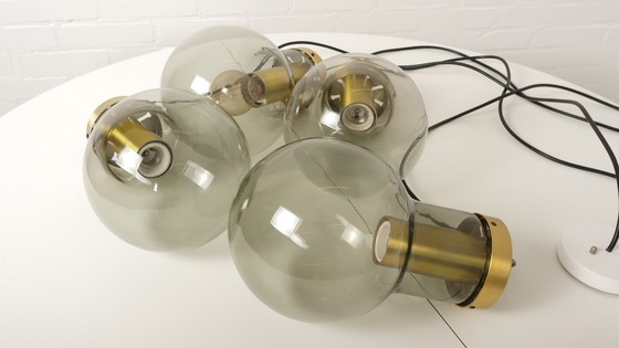 Image 1 of Ensemble de 4 lampes suspendues