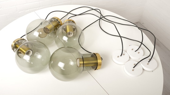 Image 1 of Ensemble de 4 lampes suspendues