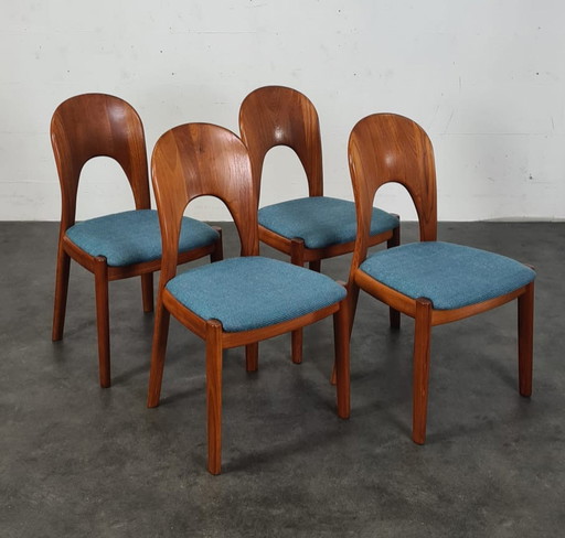 4 x chairs Niels Koefoed for Koefoeds Hornslet