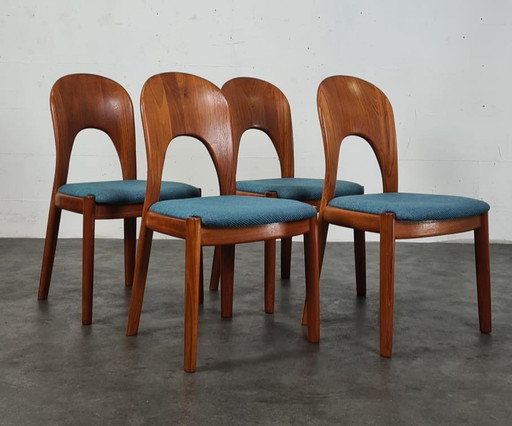 4 x chairs Niels Koefoed for Koefoeds Hornslet