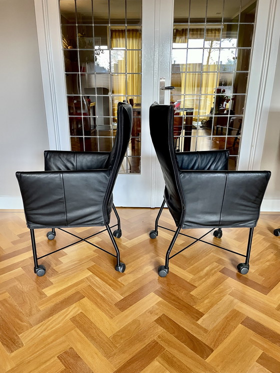 Image 1 of 4x Montis Chaplin dining room chairs