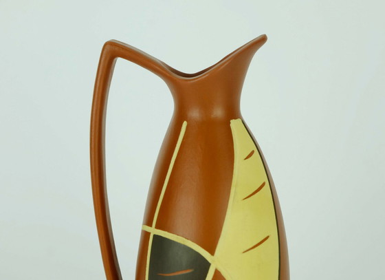 Image 1 of  sawa VASE keramik 1950s organic shape and decor model 320-20