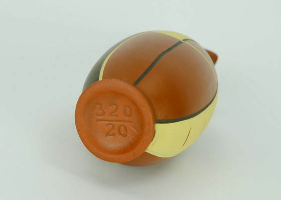 Image 1 of  sawa VASE keramik 1950s organic shape and decor model 320-20