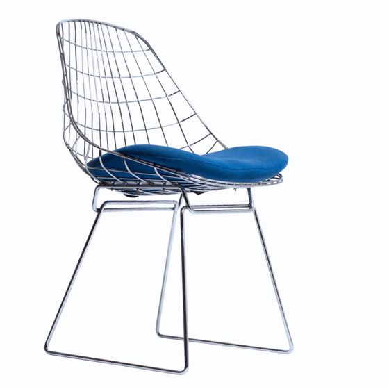 Image 1 of 2x Pastoe Sm05 Wire Chair By Cees Braakman