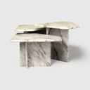 3x table d'appoint vintage