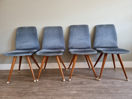 Image 1 of 4x Chaises vintage