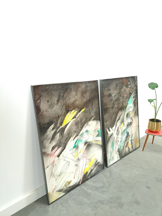 Image 1 of Set dipinto acquerello Jose Luis Pineda