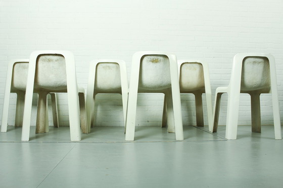 Image 1 of 6x Roche Bobois OZOO 700 Chairs by Marc Berthier