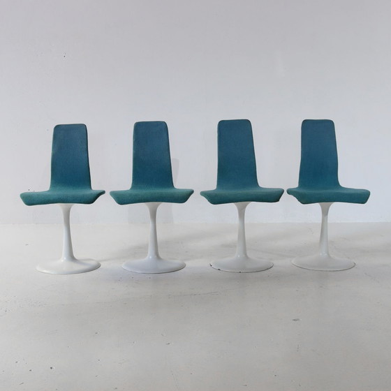 Image 1 of Space Age swivel tulip chairs