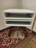Vintage cubic side table