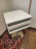 Vintage cubic side table
