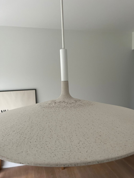 Image 1 of 2x Foscarini Aplomb Large hanging lamps white