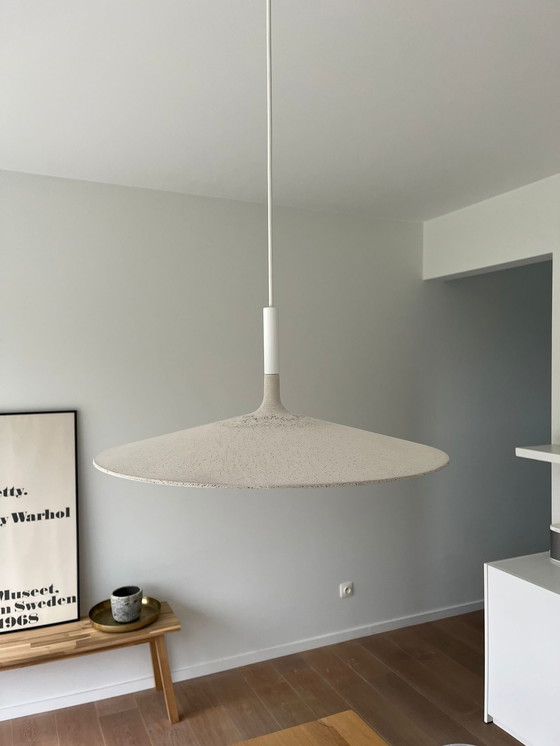 Image 1 of 2x Foscarini Aplomb Large hanging lamps white