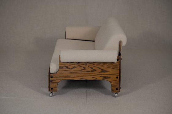 Image 1 of Model ‘SZ 85’ two seat sofa by Jan Pieter Berghoef for 't Spectrum 1968