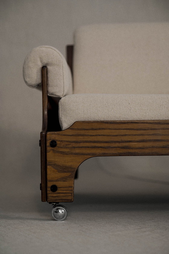 Image 1 of Model ‘SZ 85’ two seat sofa by Jan Pieter Berghoef for 't Spectrum 1968