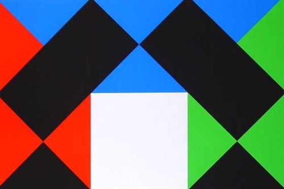 Image 1 of Max Bill- Geometry in color- Silkscreen from 1972