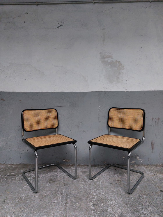 Image 1 of 2x chaises de salle à manger Marcel Breuer