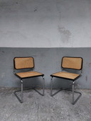 2x Marcel Breuer dining chairs