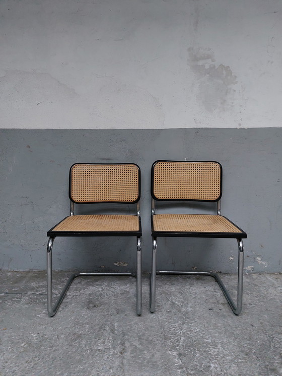 Image 1 of 2x chaises de salle à manger Marcel Breuer