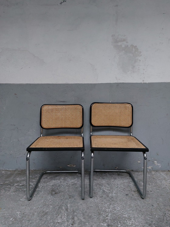 Image 1 of 2x Marcel Breuer dining chairs