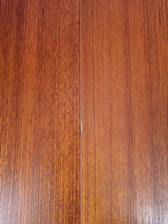 Image 1 of Table de salle à manger ovale ronde danoise vintage extensible