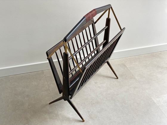 Image 1 of Cesare Lacca Reading Basket / Magazine Rack