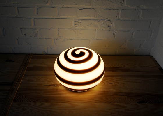 Image 1 of Lampada da tavolo ILU di Vetro Zebra in vetro