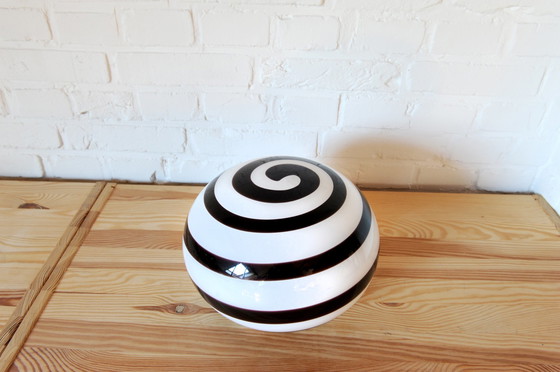 Image 1 of Lampada da tavolo ILU di Vetro Zebra in vetro