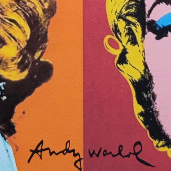 Image 1 of Vintage Andy Warhol "Marilyn" Limited Edition Lithograph by CMOA