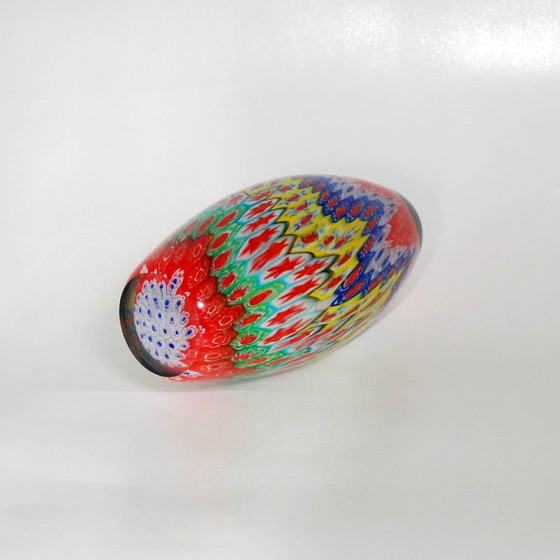 Image 1 of Murano Vase Murrina Millefiori