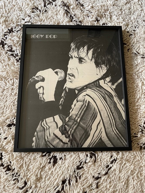 Image 1 of Original 1980 Poster Iggy Pop.