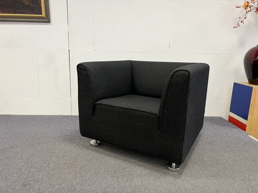 Gelderland 4800 Armchair black fabric