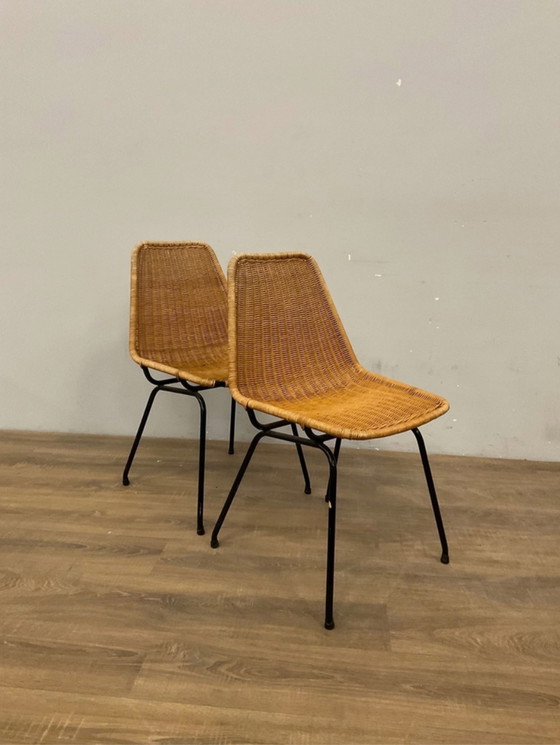 Image 1 of 2x Italia100 from Rotanhuis chairs