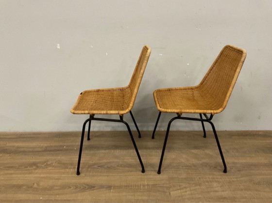 Image 1 of 2x Italia100 from Rotanhuis chairs