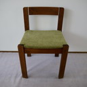3x Vintage teak dining room chair