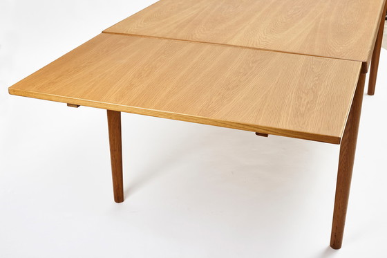 Image 1 of Vejle Møbelfabrik Oak Dining Table Designed by Henry Kjaernulf