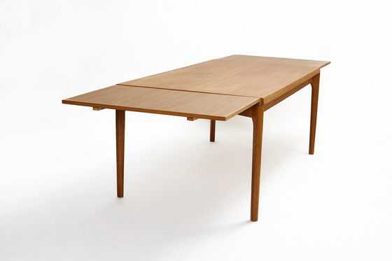 Image 1 of Vejle Møbelfabrik Oak Dining Table Designed by Henry Kjaernulf