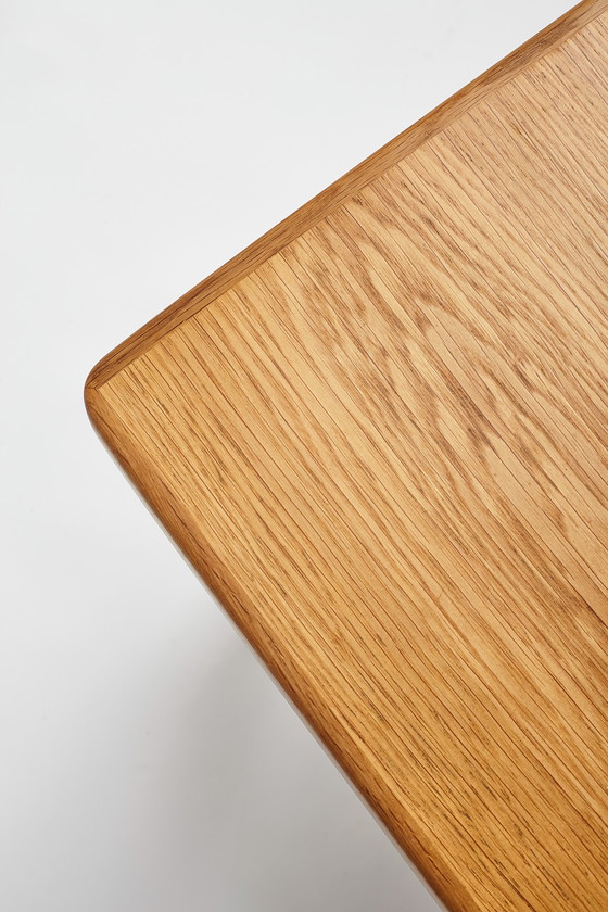 Image 1 of Vejle Møbelfabrik Oak Dining Table Designed by Henry Kjaernulf