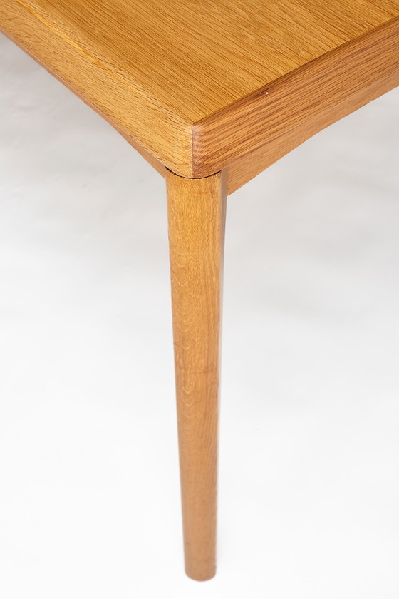 Image 1 of Vejle Møbelfabrik Oak Dining Table Designed by Henry Kjaernulf