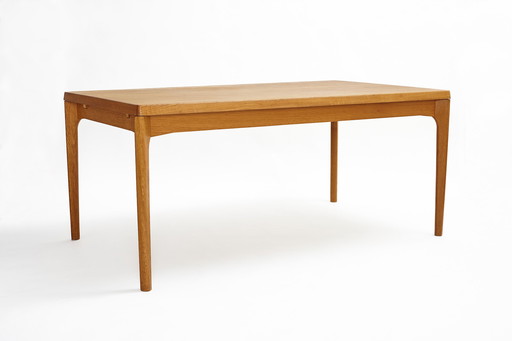 Vejle Møbelfabrik Oak Dining Table Designed by Henry Kjaernulf