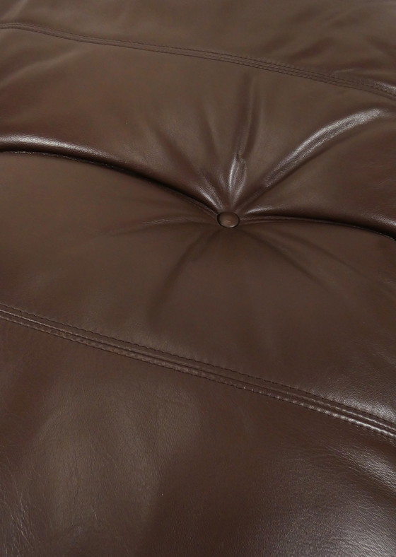 Image 1 of Ligne Roset Marsala set - brown leather